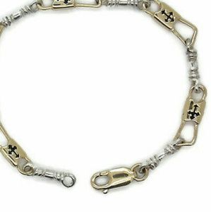 Fishers of Men Acts Bracelet Budded Cross 7.5